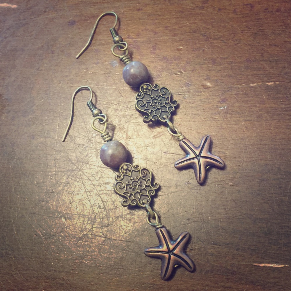 Seastar Drop Earrings